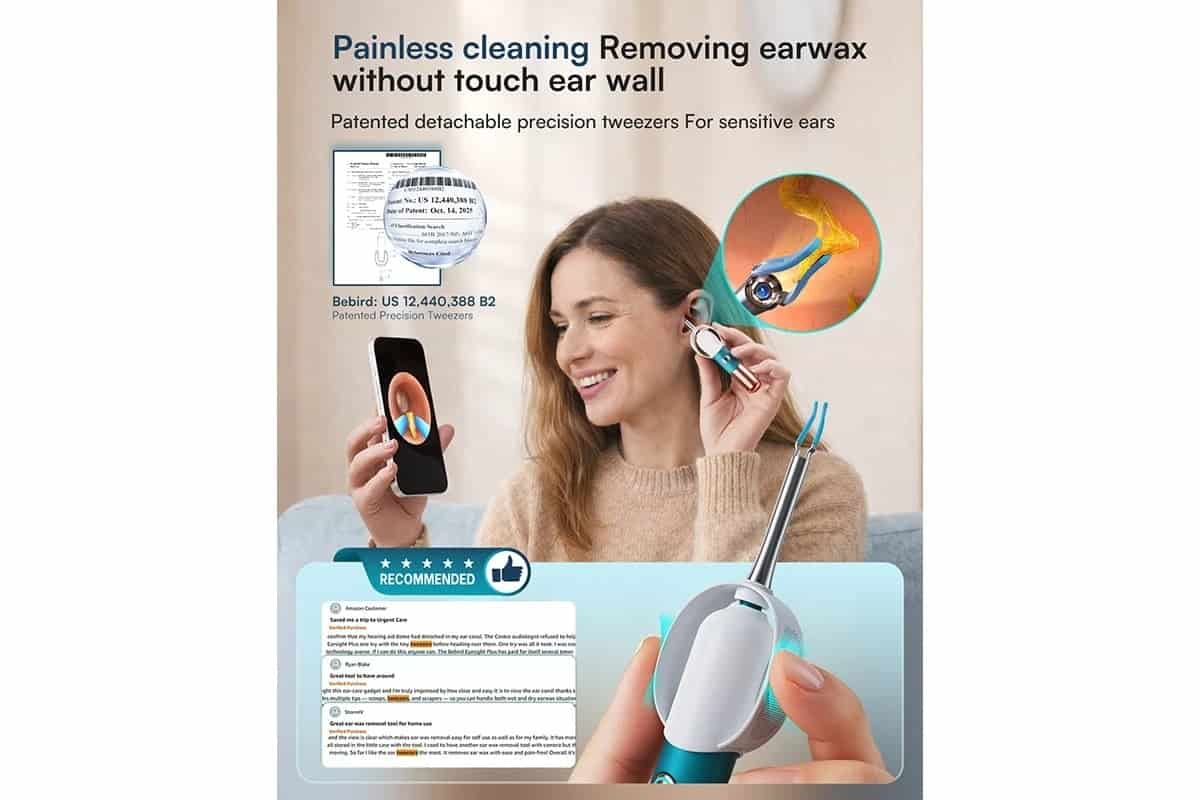 Xiaomi Bebird Earsight Ultra Ear Wax Removal Tool Camera