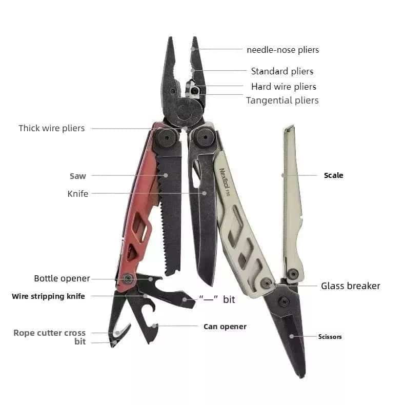 NexTool 16-in-1 Flagship Pro NE20203A (Hazelnut & Coral)