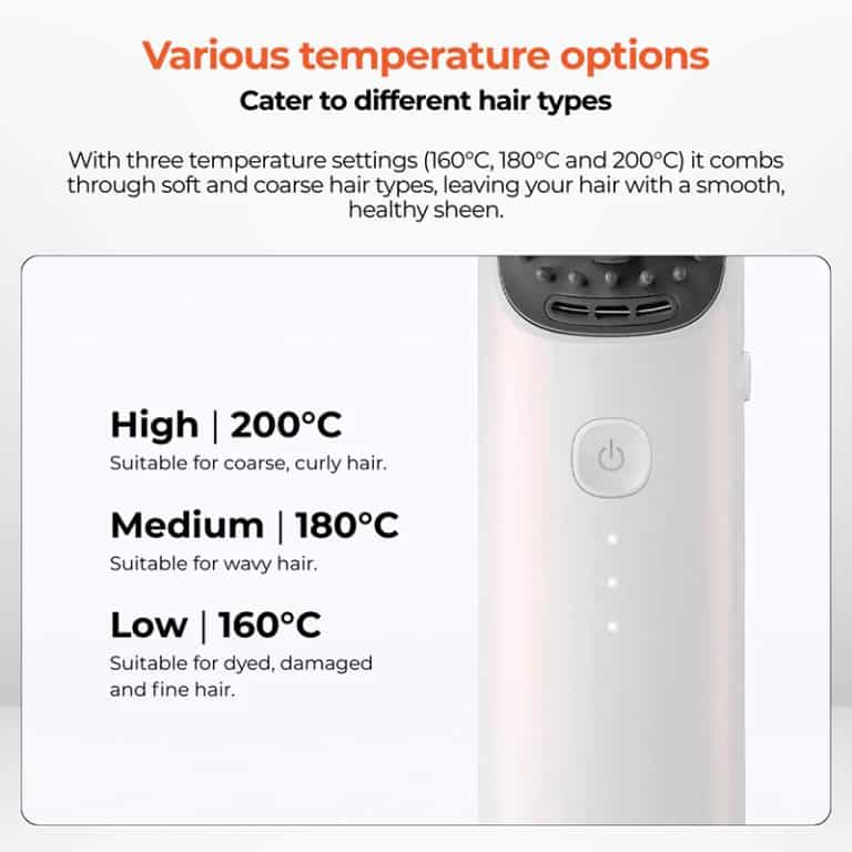 Xiaomi Cordless Hair Straightener Brush (MJZFS01LF)