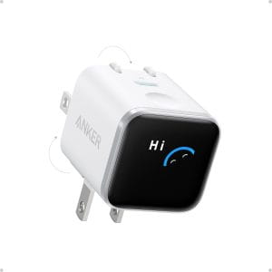 Anker Nano 45W GaN Charger with Smart Display (A121D)