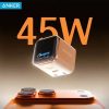 Anker Nano 45W GaN Charger with Smart Display (A121D)