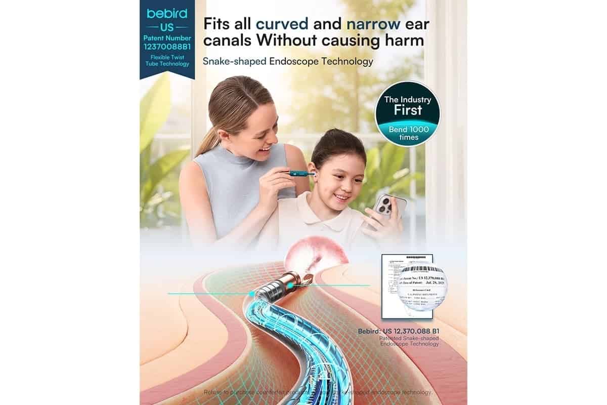 Xiaomi Bebird Earsight Ultra Ear Wax Removal Tool Camera