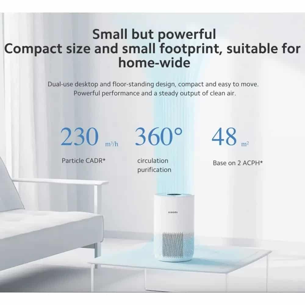 Xiaomi Smart Air Purifier 4 Compact (AC-M18-SC)