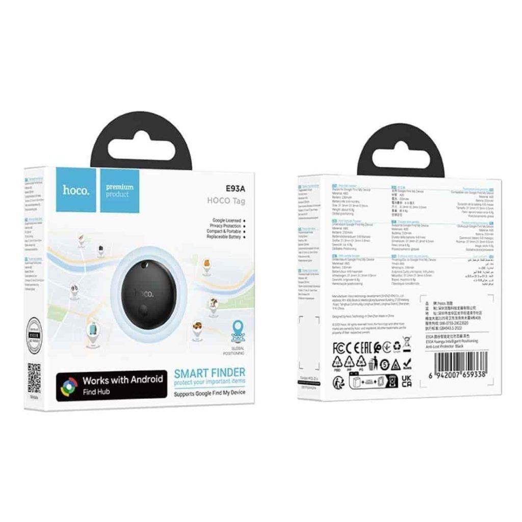 Hoco E93A Smart Finder Supports Google Find My Device Works With Android