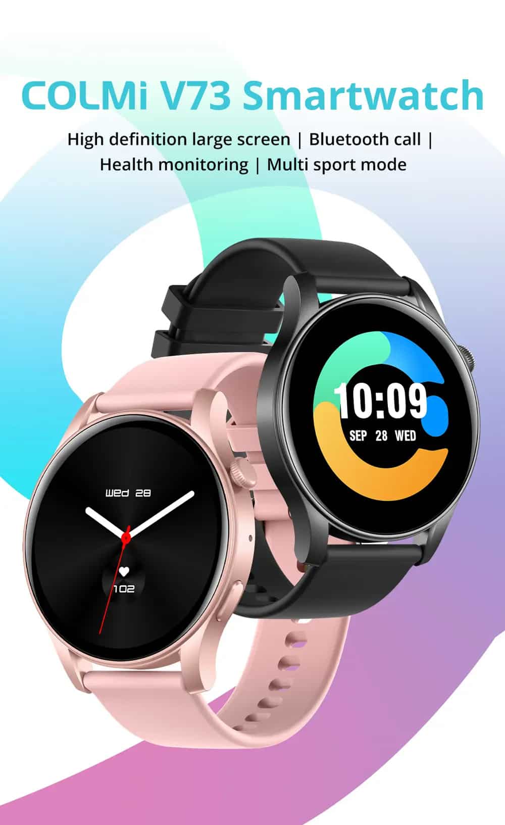 COLMI V73 Bluetooth Calling Smartwatch