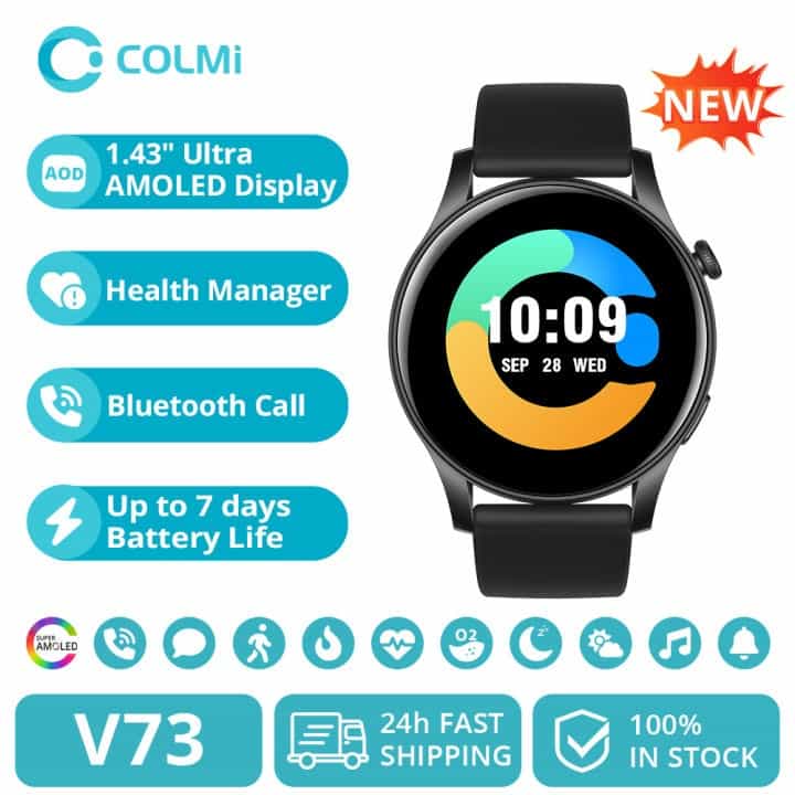 COLMI V73 Bluetooth Calling Smartwatch