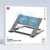 XUNDD XDHO-082 Laptop Cooling Stand with Dual Fans RGB Lighting Foldable