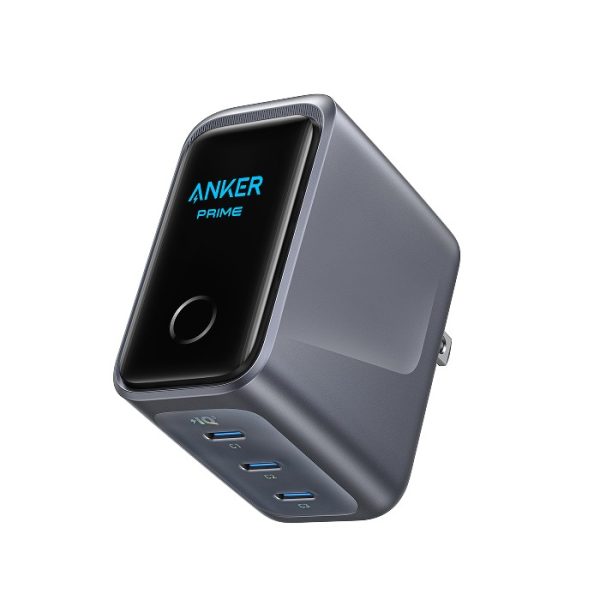 Anker A2687 Prime Charger (160W, 3 Ports, Smart Display) Anker A2687 Prime Charger (160W, 3 Ports, Smart Display)