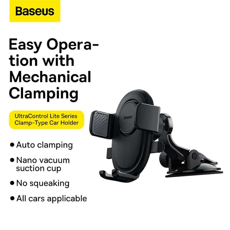 Baseus UltraControl Lite Series Car Holder Clamp Type Car Holder
