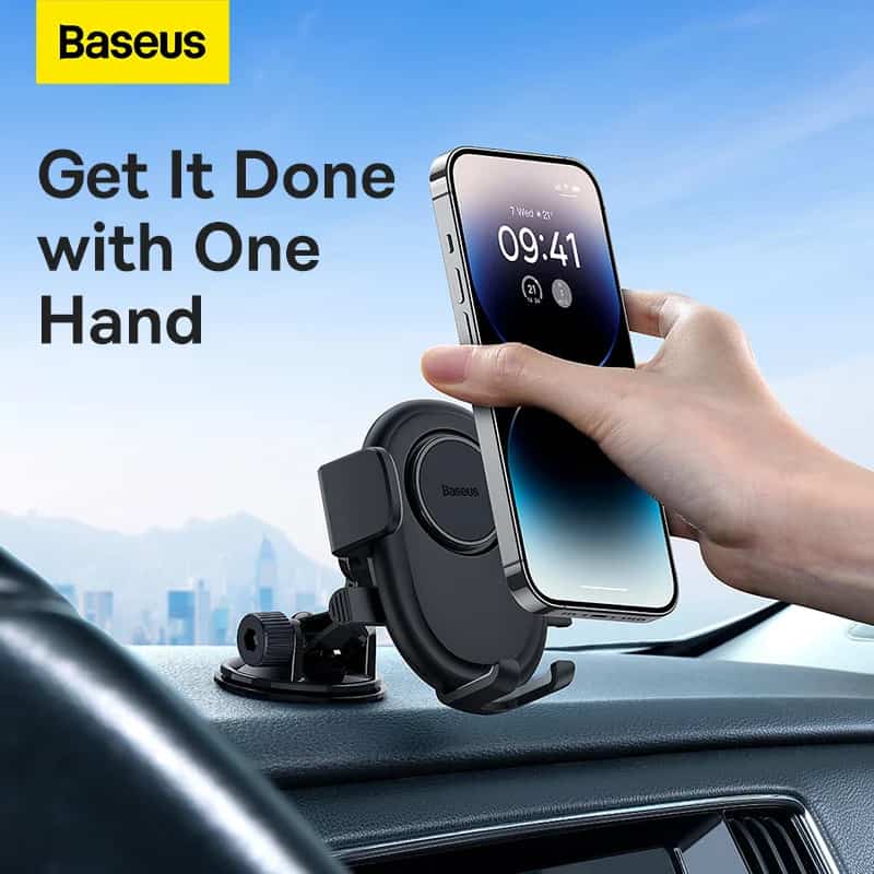 Baseus UltraControl Lite Series Car Holder Clamp Type Car Holder