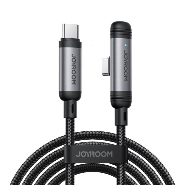 JOYROOM S-A56 EnjoyX Series 60W Type-C to Type-C 90 Degree Fast Charging 1.2m Cable