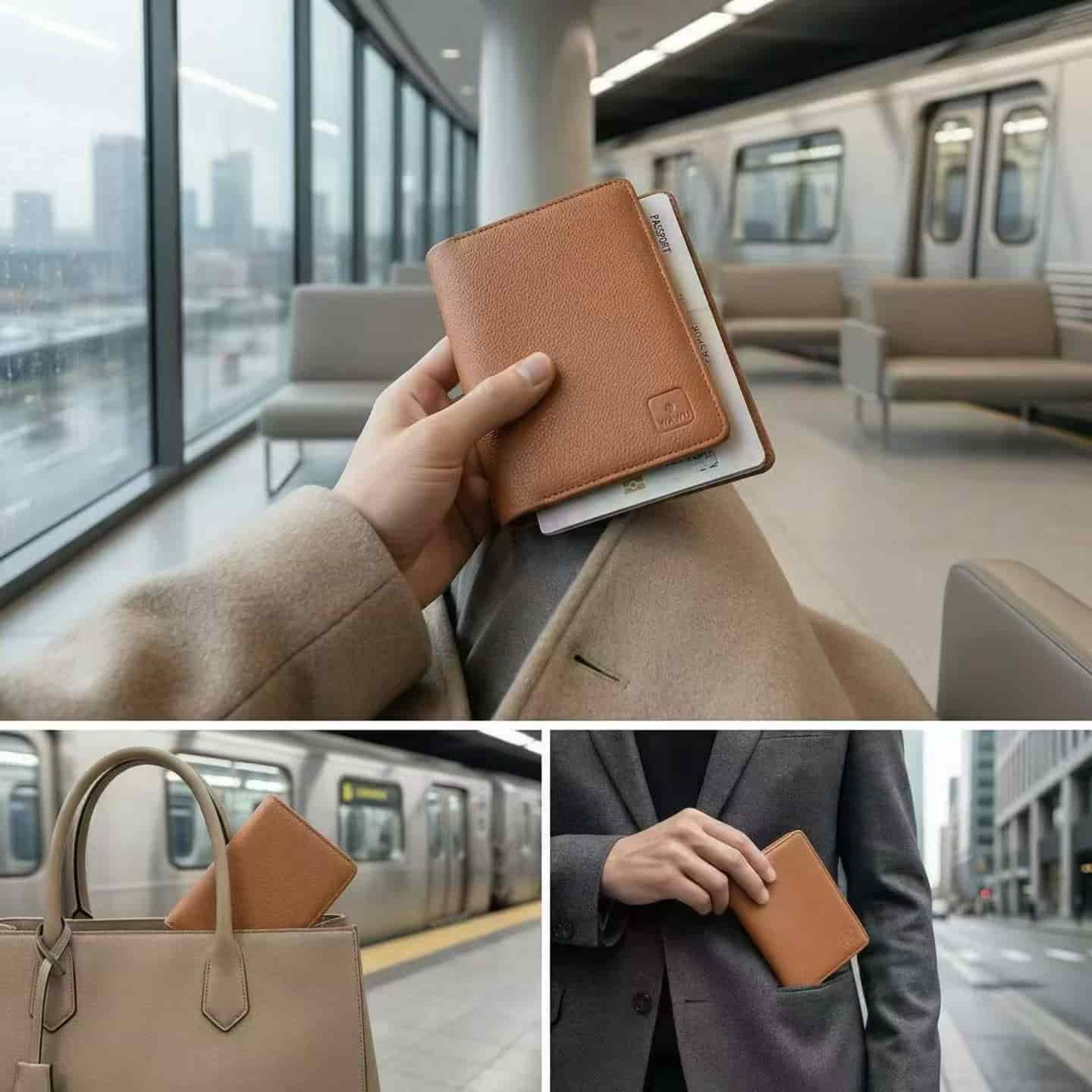 WiWU Master Passport Wallet Rfid Safe