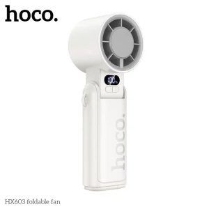 Hoco HX603 Ice Cool Dual Cooling Foldable Fan - 3600mAh Battery