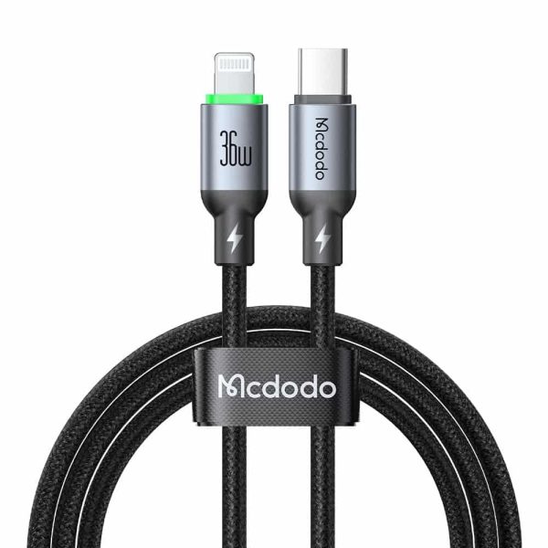 Mcdodo CA-669 Cable Luma 36W PD Type-C to iPhone Charging Cable With LED Charging Indicator 1M/2M