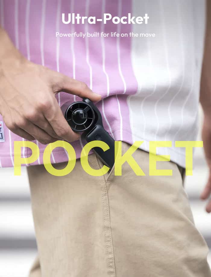 Aecooly Air Gimbal PF04 Portable Handheld Turbo Fan - 3500mAh Battery