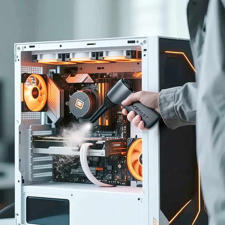 Acefast AceFlow YF3 Powerful Handheld Fan Up to 4.5 hours of use - 2500mAh Battery