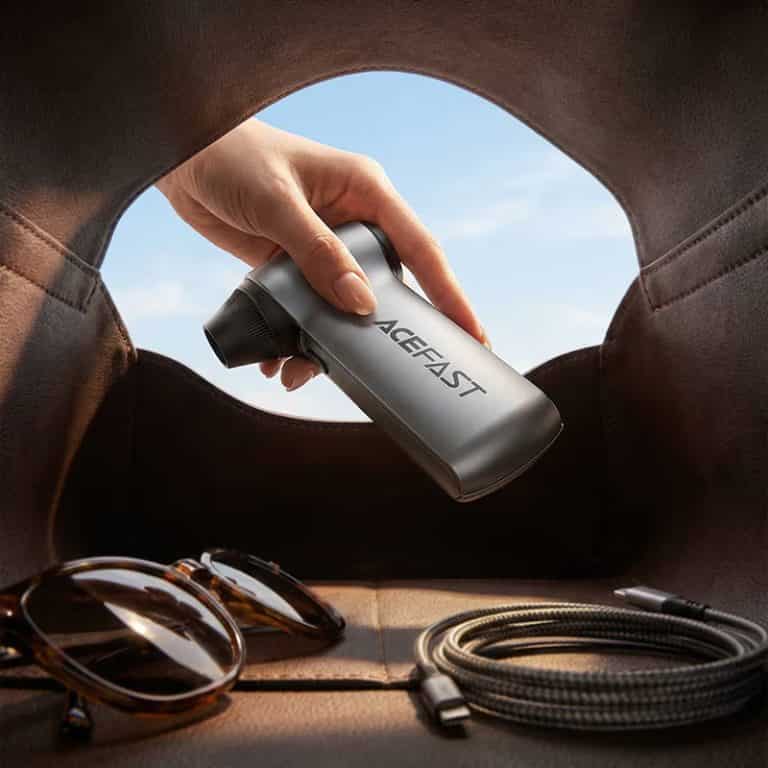 Acefast AceFlow YF3 Powerful Handheld Fan Up to 4.5 hours of use - 2500mAh Battery