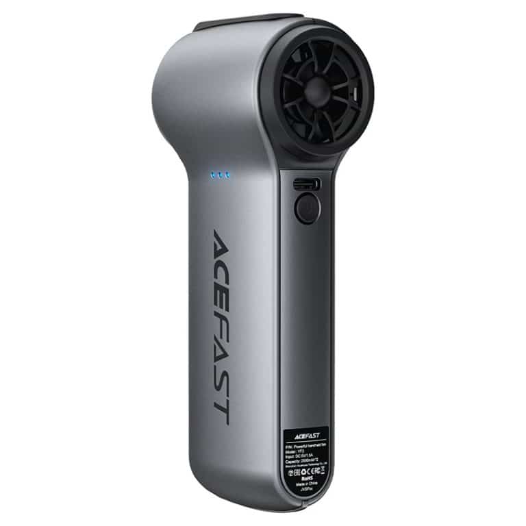 Acefast AceFlow YF3 Powerful Handheld Fan Up to 4.5 hours of use - 2500mAh Battery