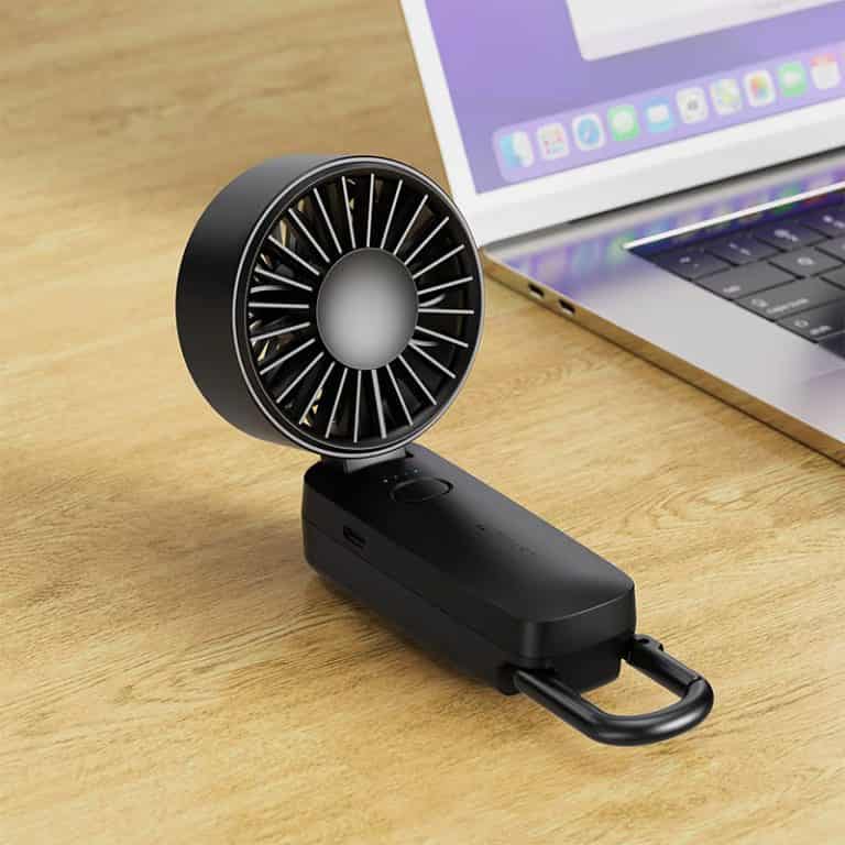 Acefast YF2 Folding Handheld Fan Up to 7 hours of use - 1800mAh Battery