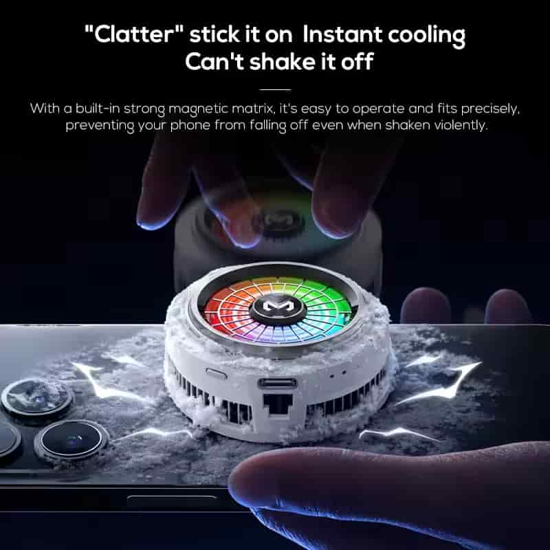 MEMO CX20 Fast Cooling Magnetic/Clip Phone Cooler Radiator