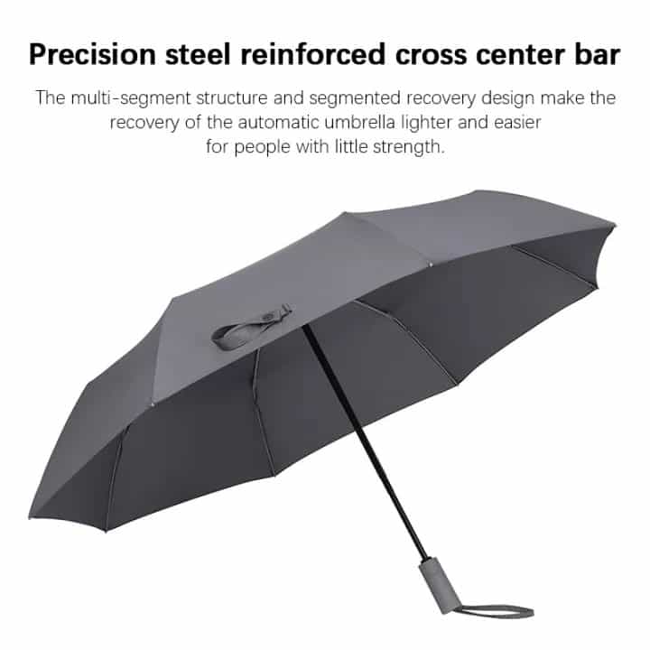 Xiaomi Konggu Automatic Reverse Waterproof UV Folding Umbrella Night Reflective Strip