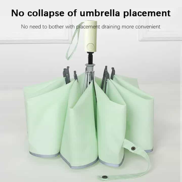 Xiaomi Konggu Automatic Reverse Waterproof UV Folding Umbrella Night Reflective Strip