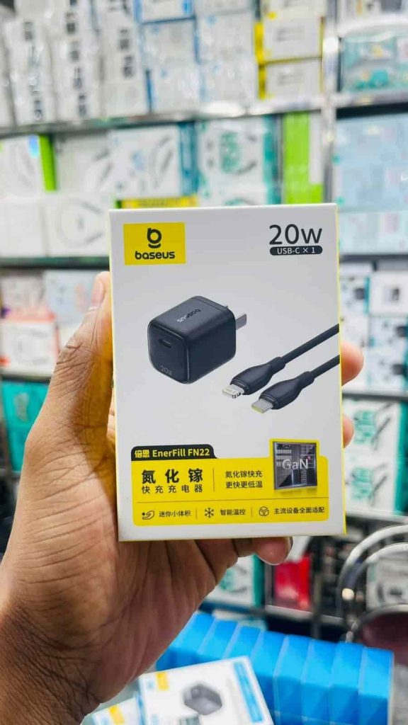 Baseus EnerFill FN22 20W Adapter with Type-C to Lightning Cable