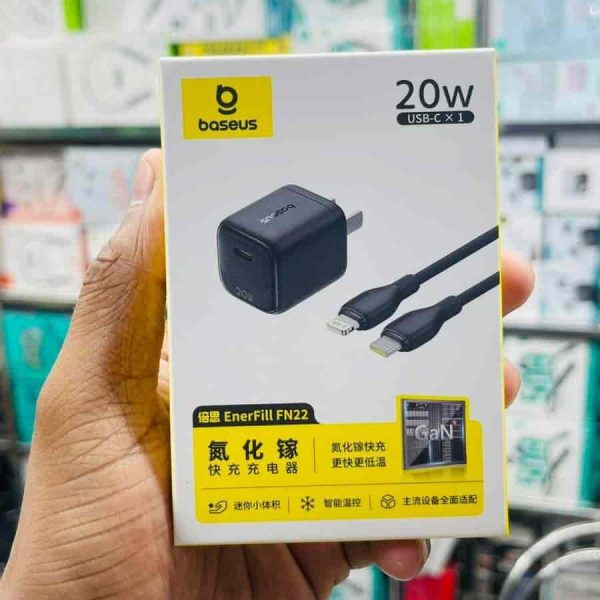 Baseus EnerFill FN22 20W Adapter with Type-C to Lightning Cable