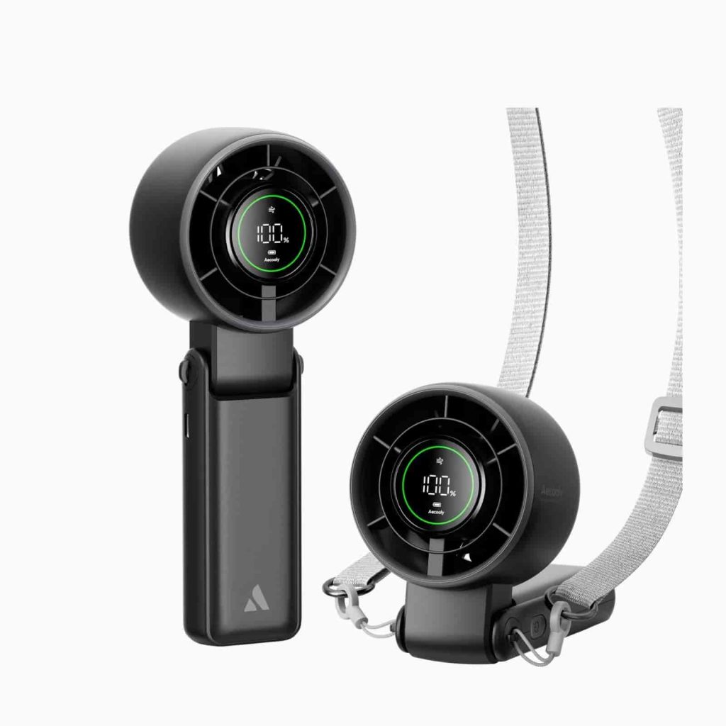 Aecooly Halo 02 (PB02-A) 3in1 Portable Handheld Turbo Fan - 5000mAh Battery