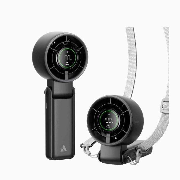 Aecooly Halo 02 (PB02-A) 3in1 Portable Handheld Turbo Fan - 5000mAh Battery