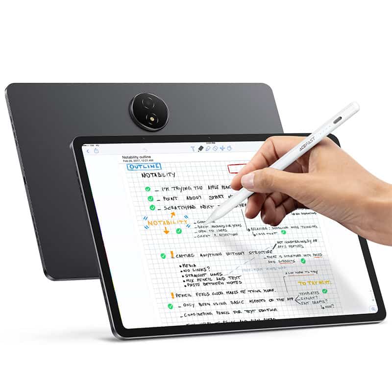 Acefast V1 Universal Capacitive Stylus Pen Magnetic Attraction LED Indicator USB-C Charging