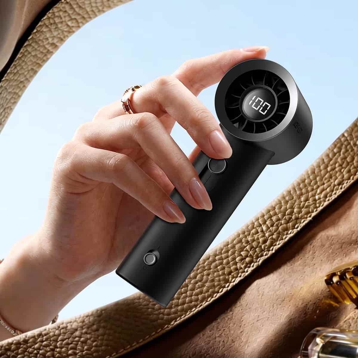 ACEFAST YF1 Handheld Fan Up to 5 hours of use – 1800mAh Battery