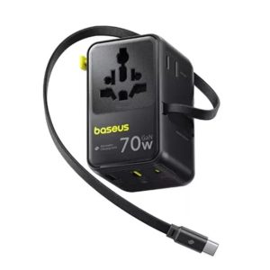 Baseus EnerCore 70W 6-in-1 Universal Travel Adapter