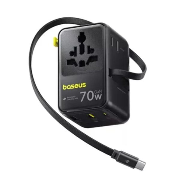 Baseus EnerCore 70W 6-in-1 Universal Travel Adapter