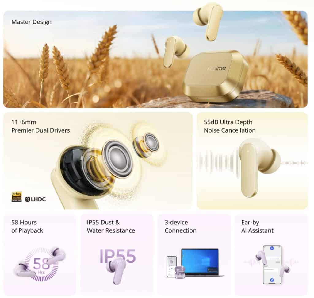 Realme Buds Air 8 The Ultimate AI Sound Master
