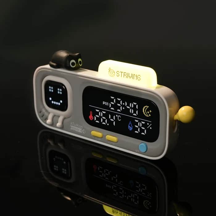 ATuMan MOOD A Retro Pixel Style Smart Thermohygrometer
