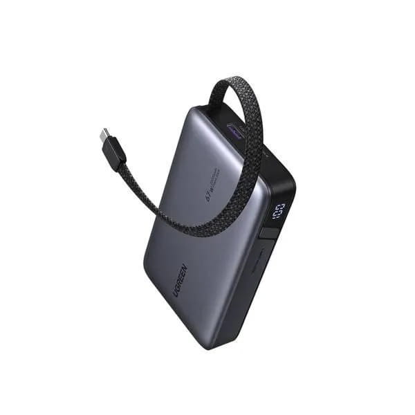 UGREEN Nexode PB536 20000mAh 45W Power Bank with Built-in Cable (55988)