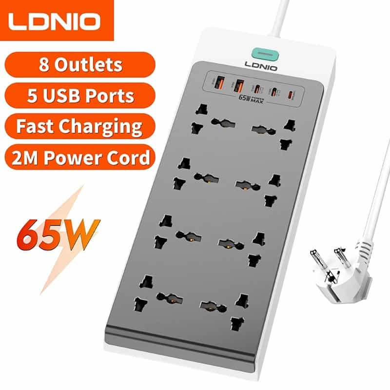 LDNIO SC4 65W PD GaN Desktop Power Strip