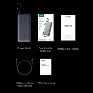 UGREEN PB552 Nexode 25000mAh 165W Power Bank