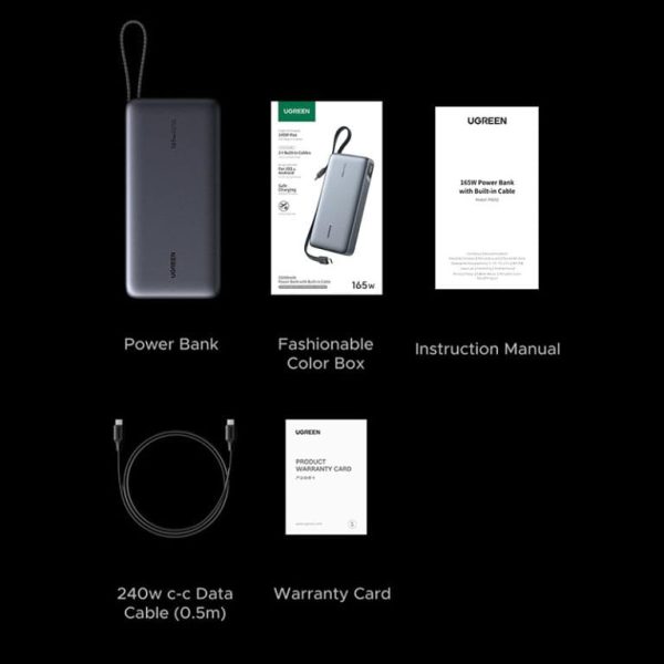 UGREEN PB552 Nexode 25000mAh 165W Power Bank