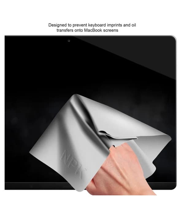 NPK MacBook Dedicated Keyboard Blanket & Cleaning Cloth for MacBook Pro 13/14/15/16 Inch