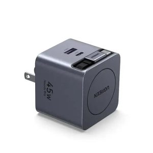 UGREEN X614 Nexode Pro 45W GaN Fast Charger with Retractable Cable