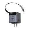 UGREEN X615 Nexode Pro 65W GaN Fast Charger with Retractable Cable