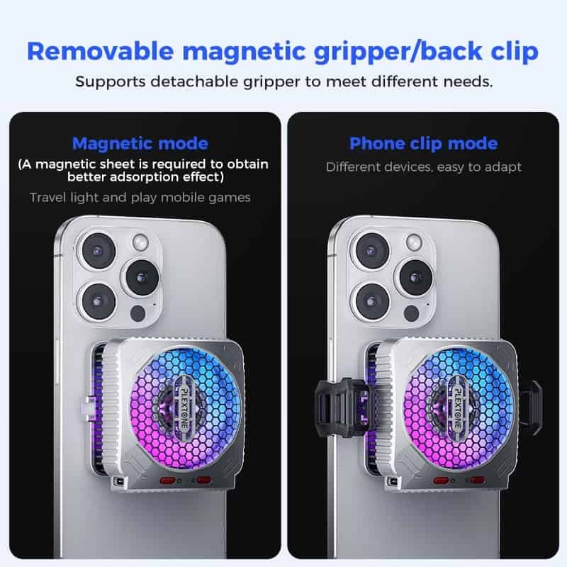 Plextone MX2 27W Magnetic/Back Clip Phone Cooler