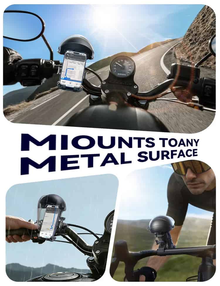Joyroom JR-ZS526 Helmet Style Sunshade Bike Phone Holder