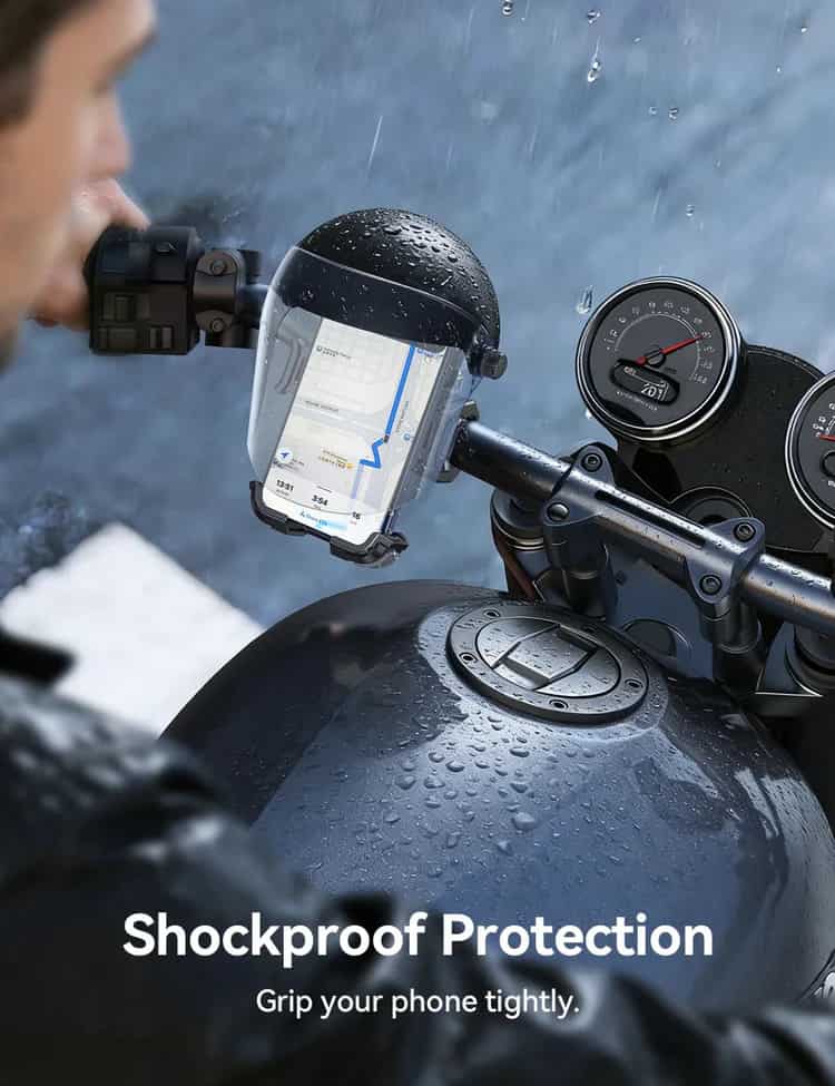 Joyroom JR-ZS526 Helmet Style Sunshade Bike Phone Holder
