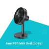 Awei F30 Mini Portable Rechargeable Desk Stand Fan