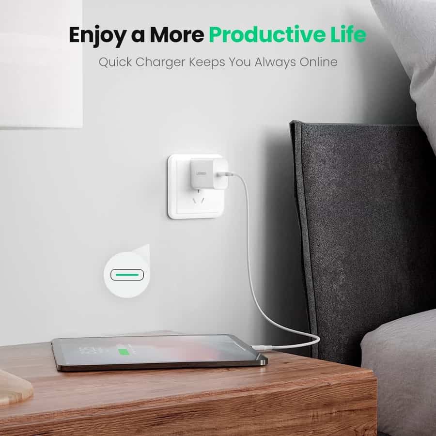 UGREEN CD137 Fast Charging Power Adapter with PD 20W (US)