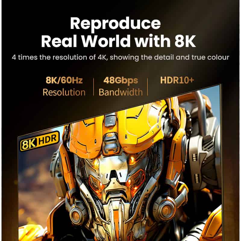 Ugreen HD171 HDR10+ 8k HDMI 2.1 Cable