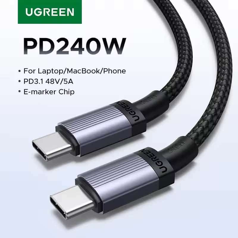 UGREEN L532 240W USB-C to USB-C PD Fast Charging Cable - 1M
